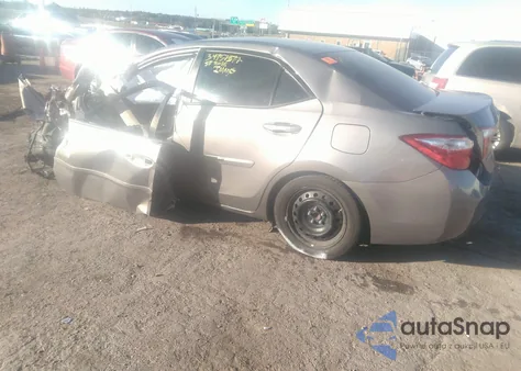 2016 Toyota Corolla Le z USA, uszkodzony, nr VIN 2T1BURHEXGC604480